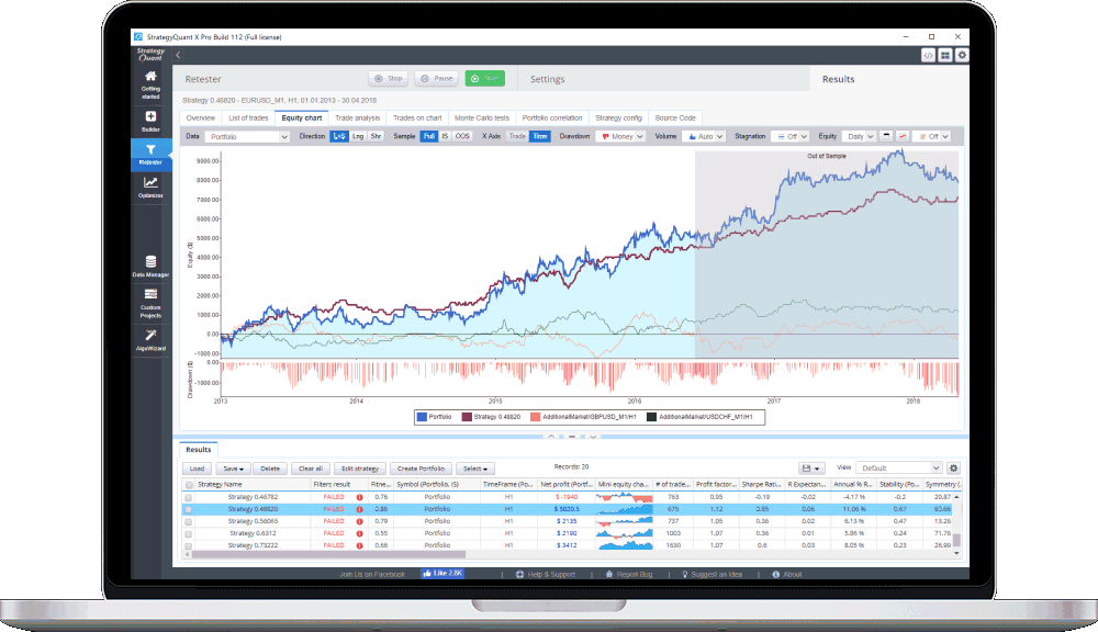 crack strategy quant x